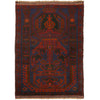 Hand Knotted Baluchi Rug 3' 0 x 4' 6 (ft) - No. W14227