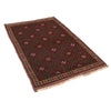 Hand Knotted Baluchi Rug 3' 2 x 4' 8 (ft) - No. W14229