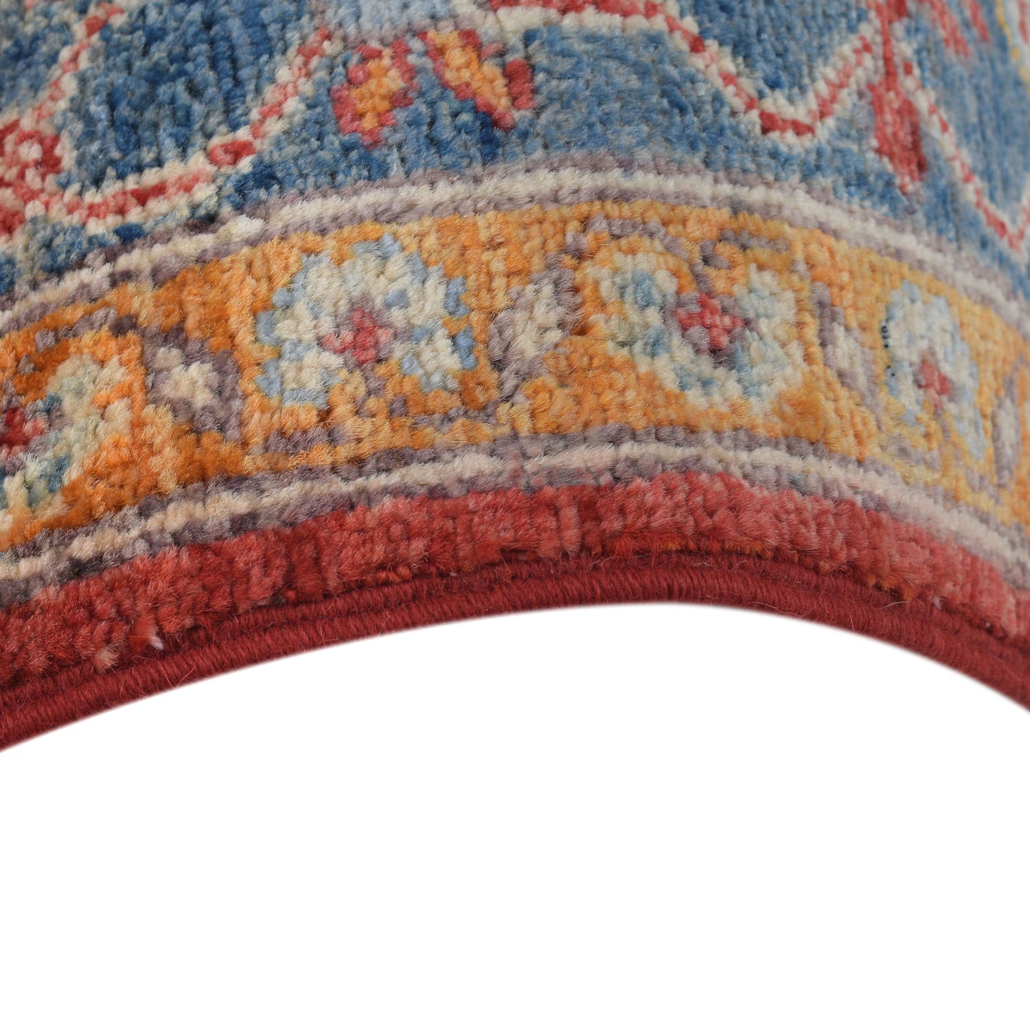 Hand Made Persian Design Heriz Carpet 6' 8" x 9' 7" (ft) - No. W14241