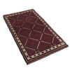 Hand Knotted Baluchi Rug 2' 8 x 4' 4 (ft) - No. W14759