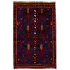 Handmade Baluchi Rug 2' 9 x 4' 0 (ft) - No. W14773