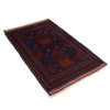 Dark Blue Color Baluchi Rug 2' 9 x 4' 8 (ft) - No. W14780