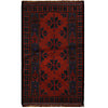 Dark Red Color Baluchi Rug 2' 9 x 4' 6 (ft) - No. W14911