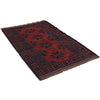 Dark Red Color Baluchi Rug 2' 9 x 4' 6 (ft) - No. W14911