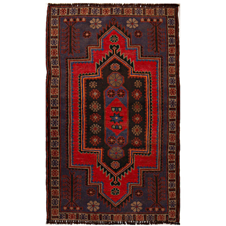 Tribal Baloch Rug 2' 7 x 4' 6 (ft) - No. W14922