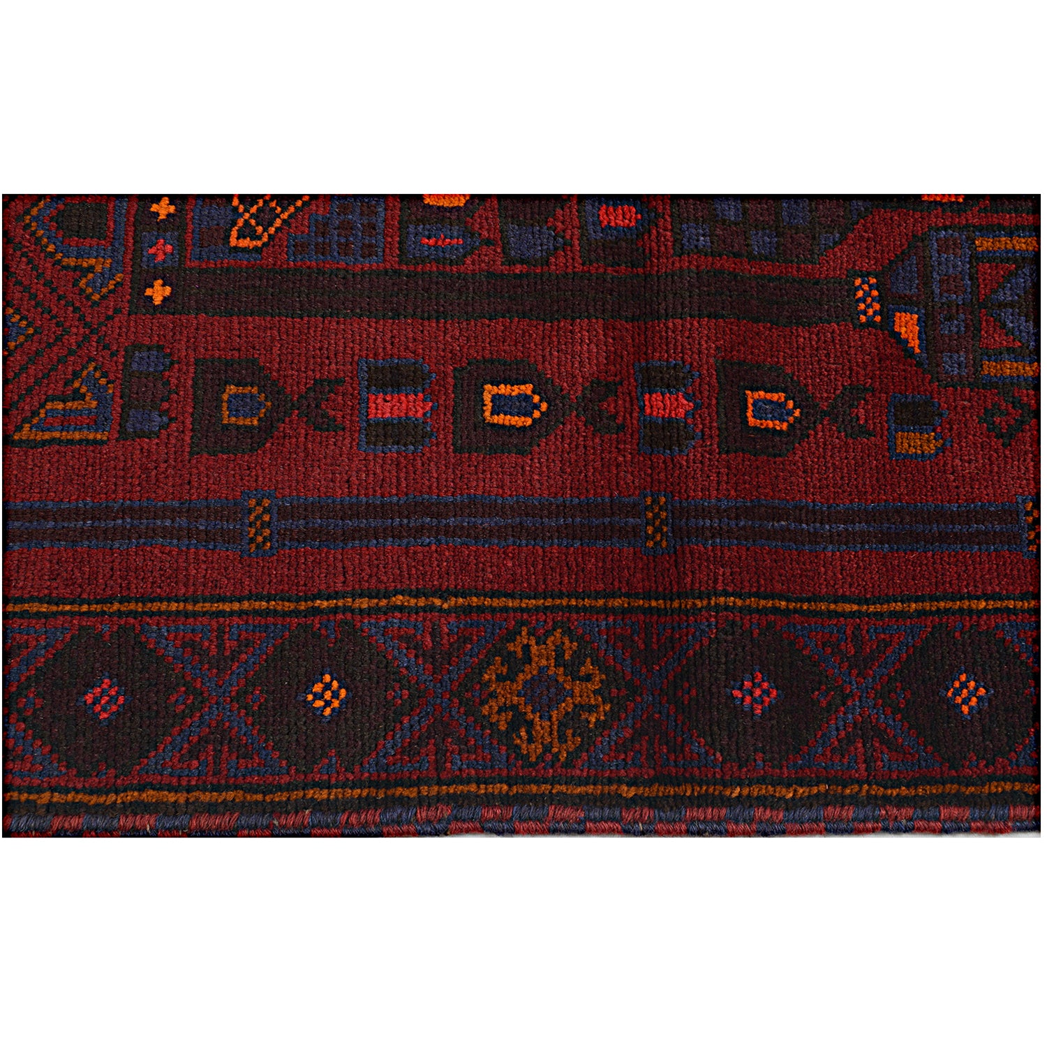 Tribal Baloch Rug 2' 8 x 4' 8 (ft) - No. W14925