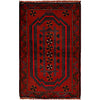 Handmade Baluchi Rug 2' 8 x 4' 3 (ft) - No. W14935