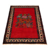 Red Baluchi Rug 2' 11" x 4' 3" (ft) - No. W14947