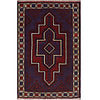 Hand Knotted Baluchi Rug 2' 9 x 4' 4 (ft) - No. W14952