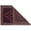 Hand Knotted Baluchi Rug 2' 9 x 4' 4 (ft) - No. W14952