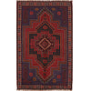 Hand Knotted Baluchi Rug 3' 1 x 4' 8 (ft) - No. W14955