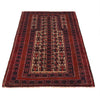 Red Color Prayer Rug 2' 8" x 3' 11" (ft) - No. W15017