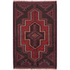 Handmade Baluchi Rug 2' 9 x 4' 3 (ft) - No. W15036