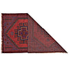 Red Color Baluchi Rug 2' 7 x 4' 4 (ft) - No. W15057