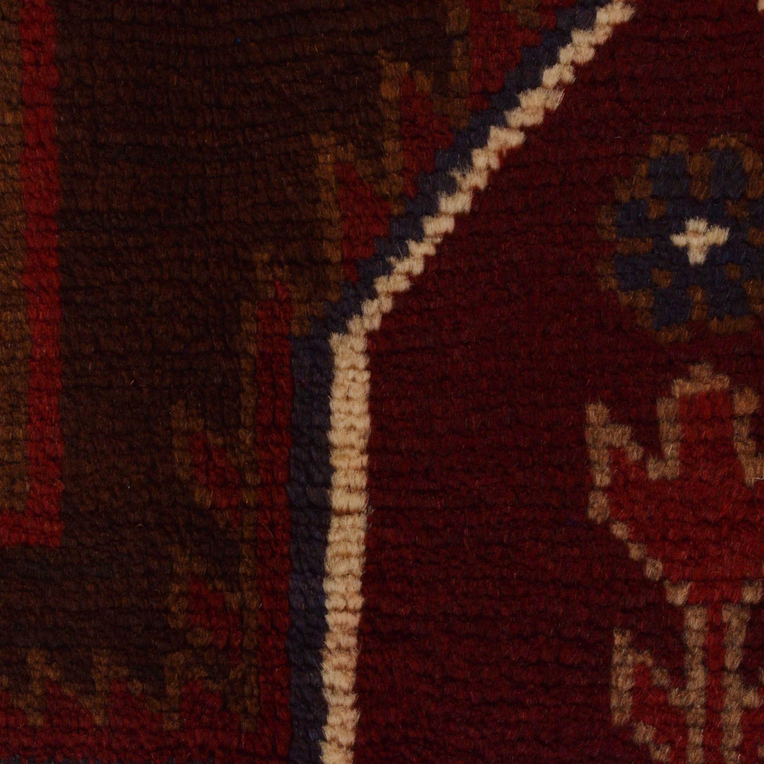 Multi Color Baluchi Rug 2' 10" x 4' 6" (ft) - No. W15065