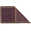 Hand Knotted Baluchi Rug 2' 8 x 5' 1 (ft) - No. W15078