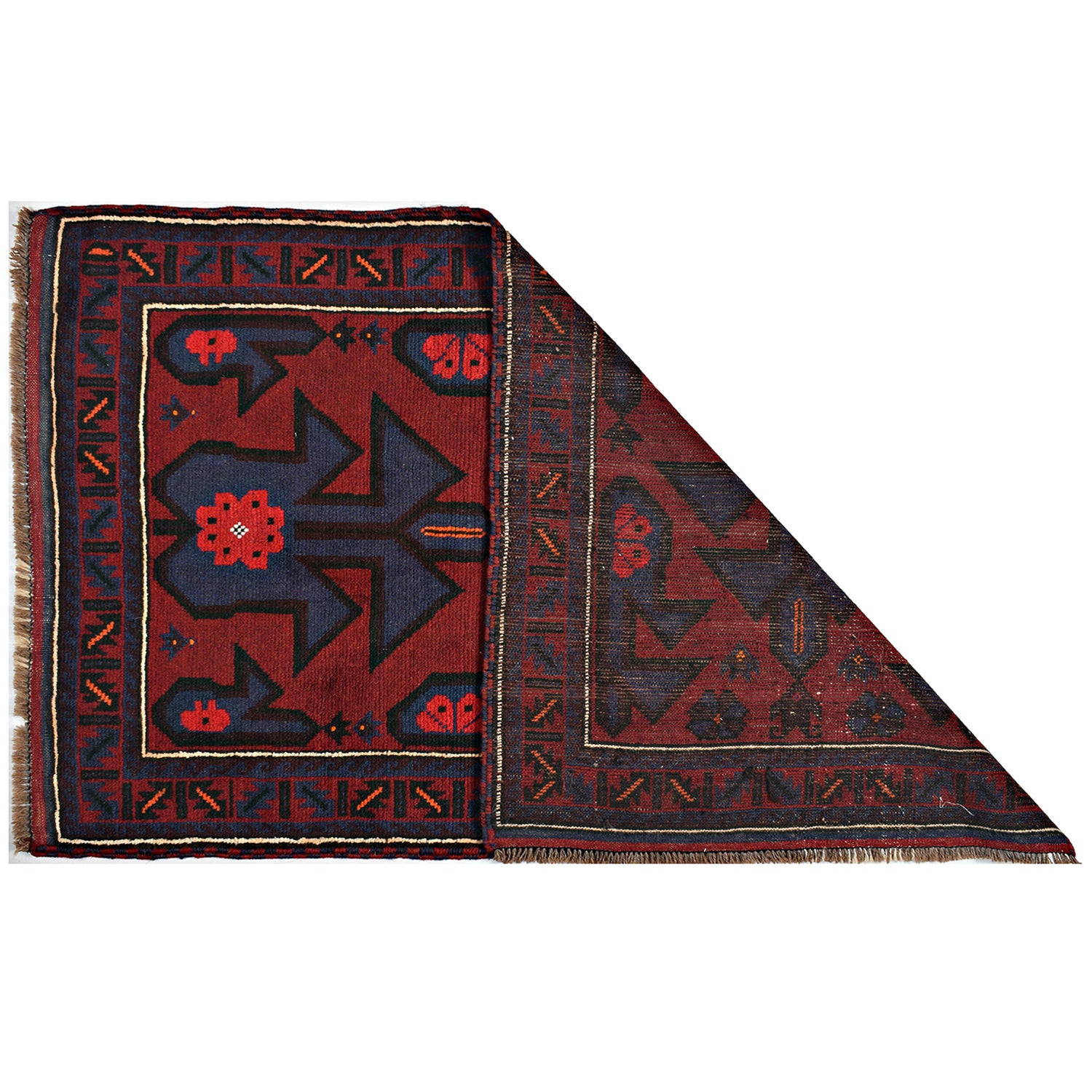 Tribal Baloch Rug 2' 7 x 4' 6 (ft) - No. W15083