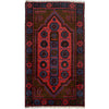 Tribal Baloch Rug 3' 1 x 4' 4 (ft) - No. W15097