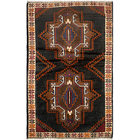 Tribal Baloch Rug 2' 7x 4' 4 (ft) - No. W15101
