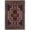 Traditional Baloch Rug 3' 1 x 4' 5 (ft) - No. W15198