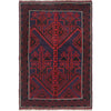 Traditional Baloch Rug 3' 2 x 4' 6 (ft) - No. W15200