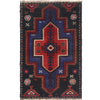 Handmade Baluchi Rug 2' 7 x 4' 4 (ft) - No. W15208