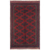 Red Color Baluchi Rug 2' 7 x 4' 5 (ft) - No. W15219