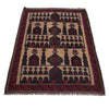 Small Prayer Rug 3' 1" x 4' 6" (ft) - No. W15230