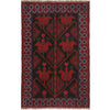 Baluch Small Size Rug 3' 0 x 4' 6 (ft) - No. W15232