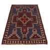 Handmade Baluchi Rug 3' 2" x 4' 9" (ft) - No. W15243