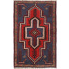 Hand Knotted Baluchi Rug 2' 8 x 4' 3 (ft) - No. W15252