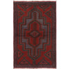 Hand Knotted Baluchi Rug 2' 9 x 4' 4 (ft) - No. W15255