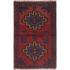 Red Color Baluchi Rug 2' 9 x 5' 0 (ft) - No. W15301