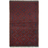 Red Color Baluchi Rug 2' 7 x 4' 4 (ft) - No. W15302