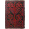 Tribal Baloch Rug 3' 1 x 4' 5 (ft) - No. W15324