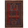 Handmade Jaye Namaz 4' 4 x 7' 1 (ft) - No. W15441