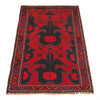 Red Color Baluchi Rug 2' 9" x 4' 7" (ft) - No. W15506