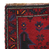 Red Color Baluchi Rug 2' 9" x 4' 7" (ft) - No. W15506