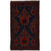 Traditional Baloch Rug 2' 7 x 4' 5 (ft) - No. W15519