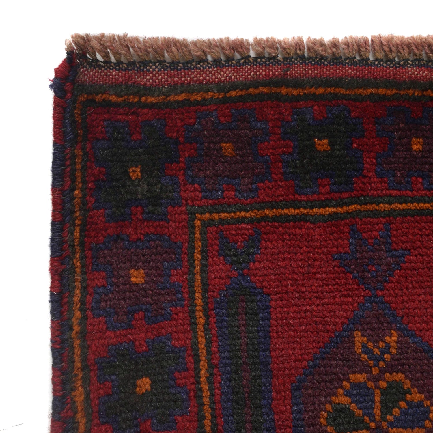 Red Color Prayer Rug 3' 0" x 4' 11" (ft) - No. W15623