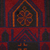 Red Color Prayer Rug 3' 0" x 4' 11" (ft) - No. W15623