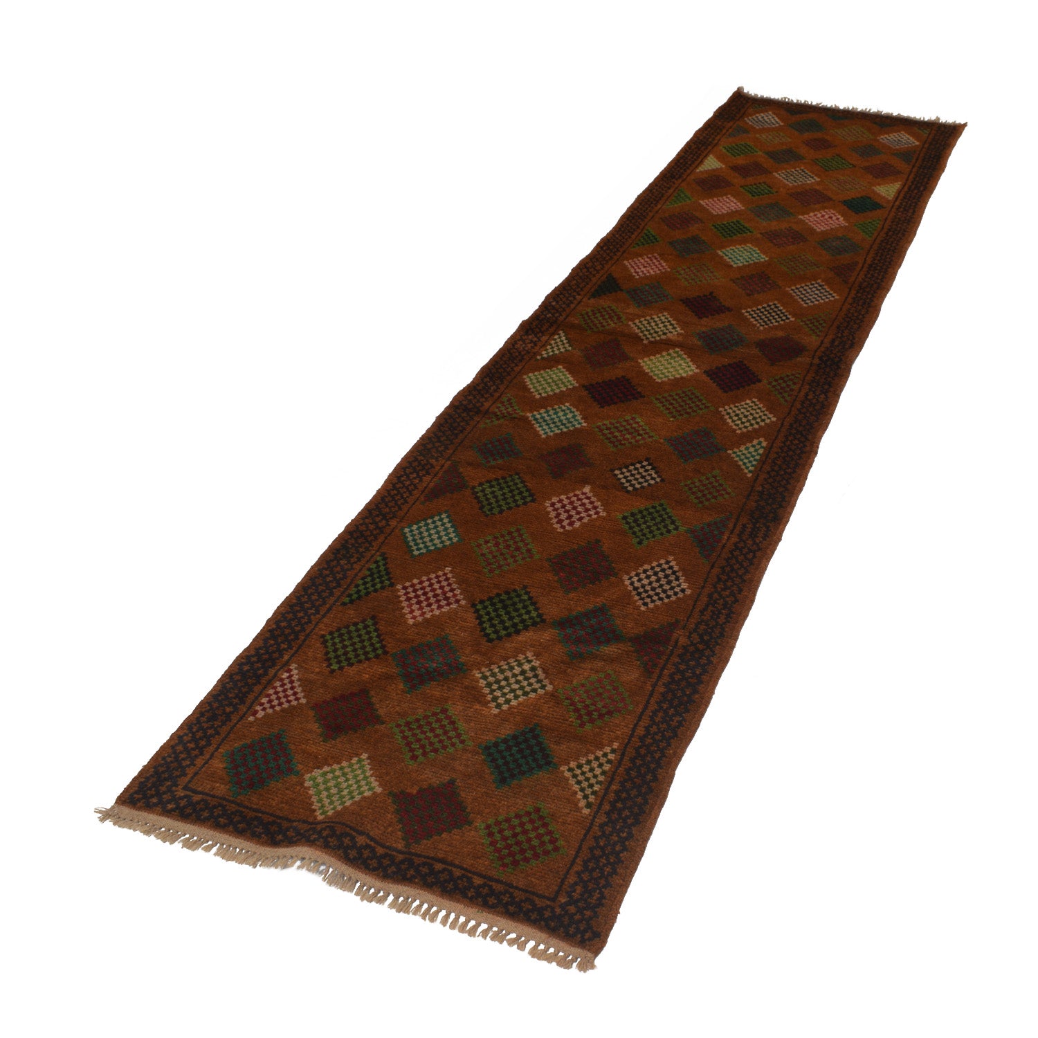 Handmade Baluchi Runner 2' 3 x 9' 5 (ft) - No. W16725