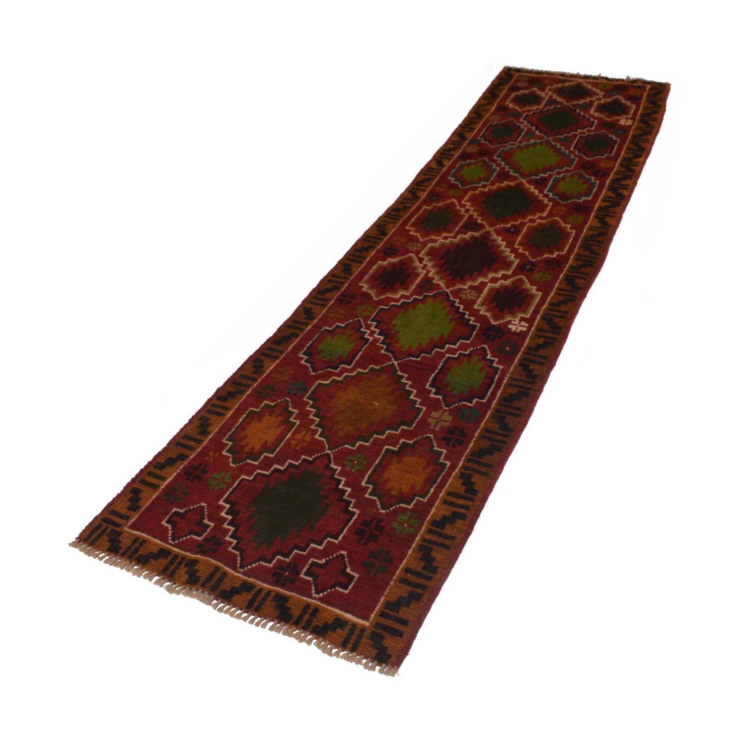 Handmade Baluchi Runner 2' 3 x 9' 5 (ft) - No. W16726
