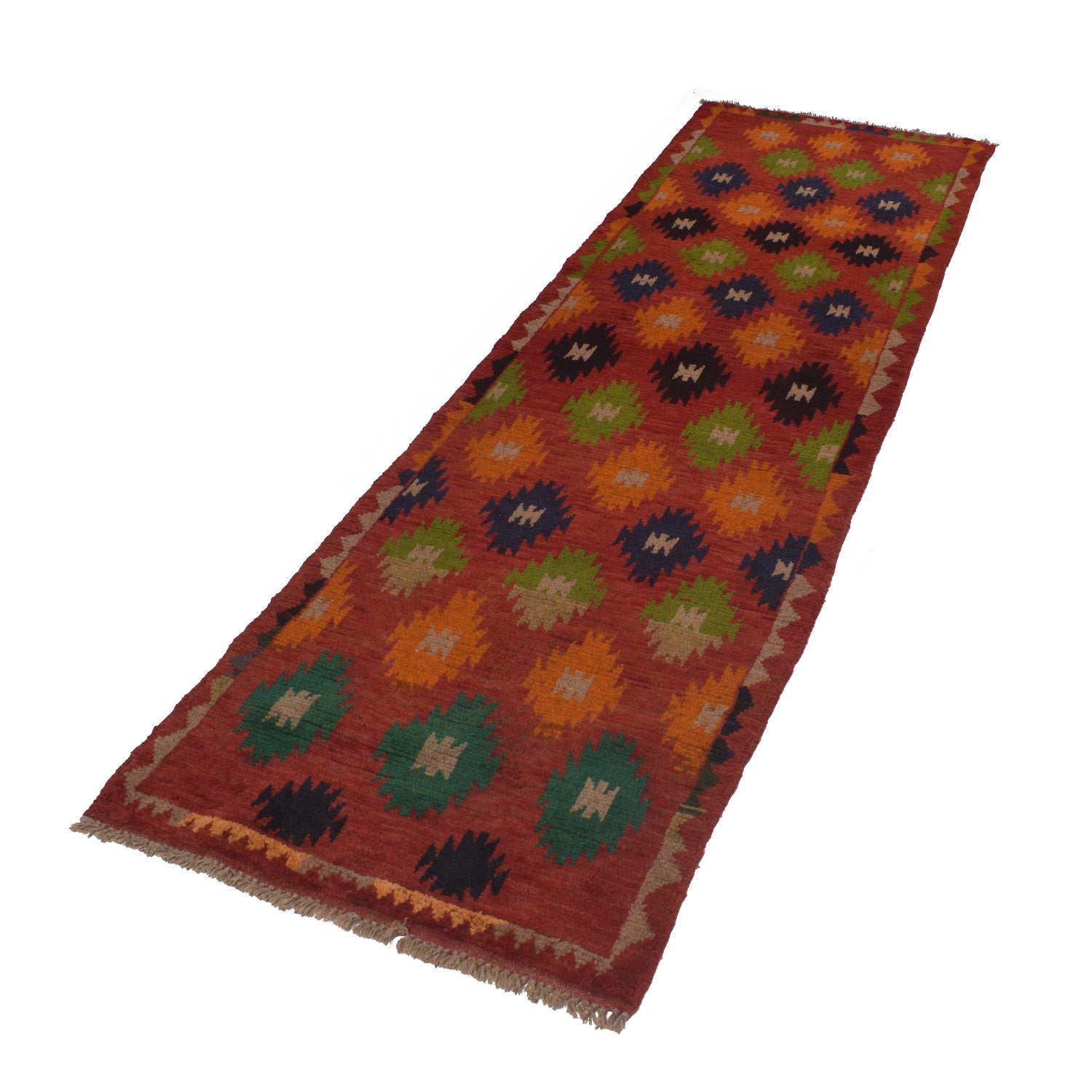 Handmade Baluchi Runner 2' 6 x 8' 8 (ft) - No. W16730