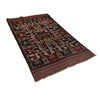 Handwoven Barjesta Kilim Rug 3' 8 x 6' 1 (ft) - No. W16922