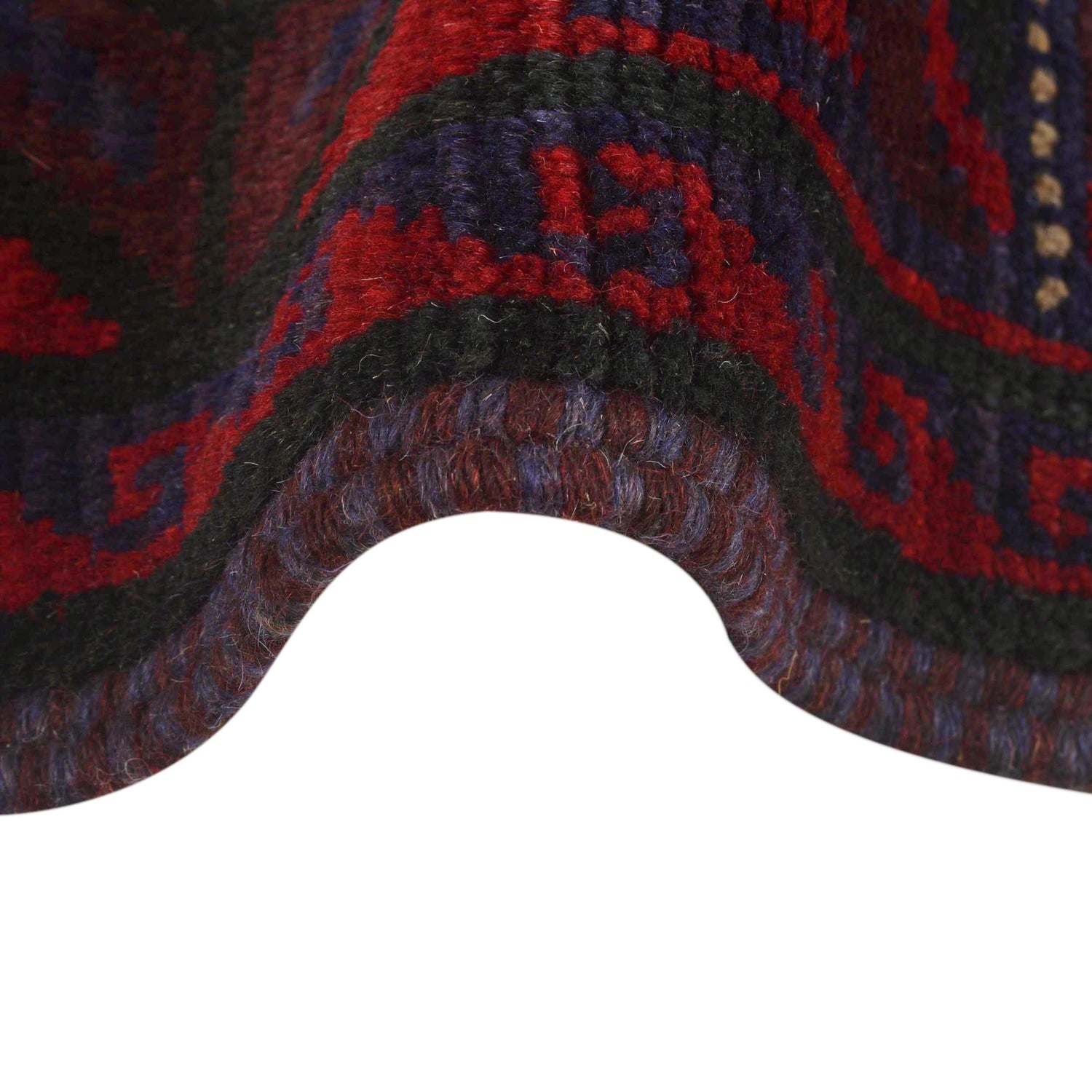 Hand Knotted Baluchi Rug 3' 3" x 4' 9" (ft) - No. W17030