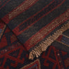 Red Mashwani Short Runner 1' 10" x 7' 9" (ft) - No. W17077