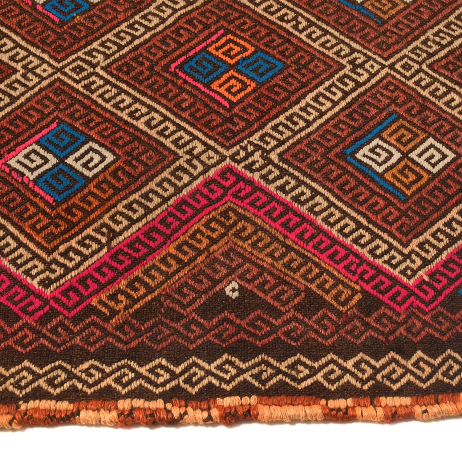 Flatweave Kilim Runner 2' 9" x 9' 1" (ft) - No. W17096