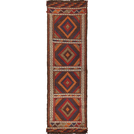 Handmade Suzuni Kilim Runner 1' 10" x 6' 7" (ft) - No. W17134