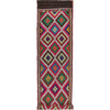 Flatweave Kilim Runner 2' 7" x 10' 10" (ft) - No. W17139